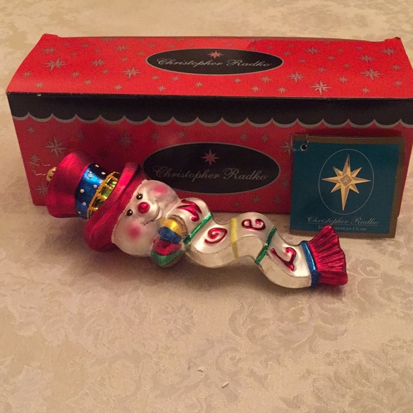 Christopher Radko Other - Christopher Radko “seasons knitting” ornament